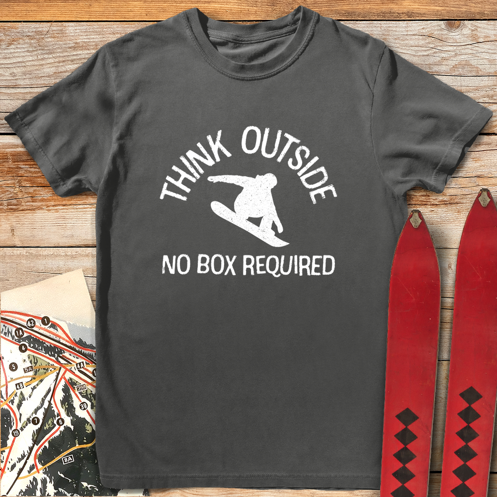 1021 Think Outside Snowboard White - Pepper