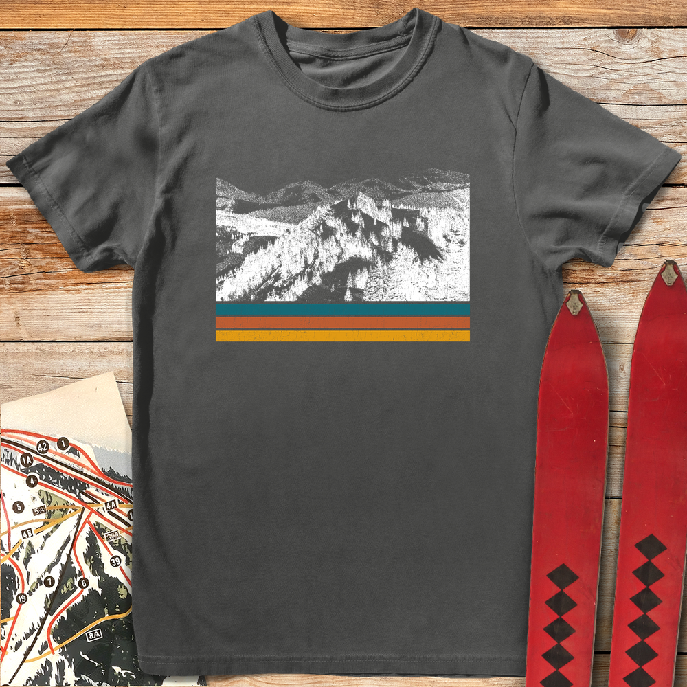 1056 Old School Landscape White - Pepper