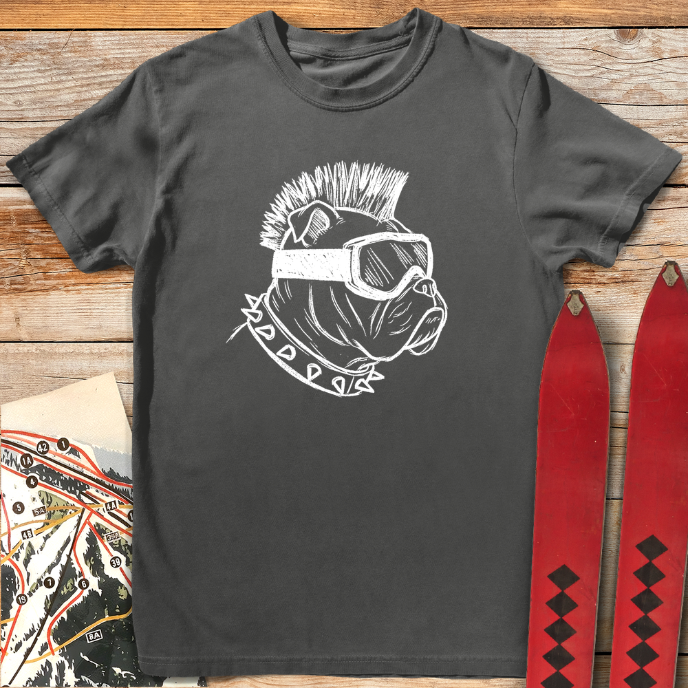 1046 Punk Dog Rider White - Pepper