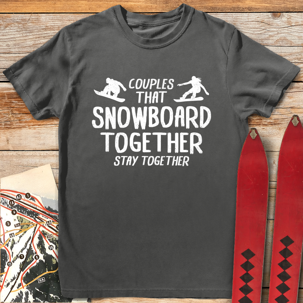 1073 Snowboard Couples White - Pepper