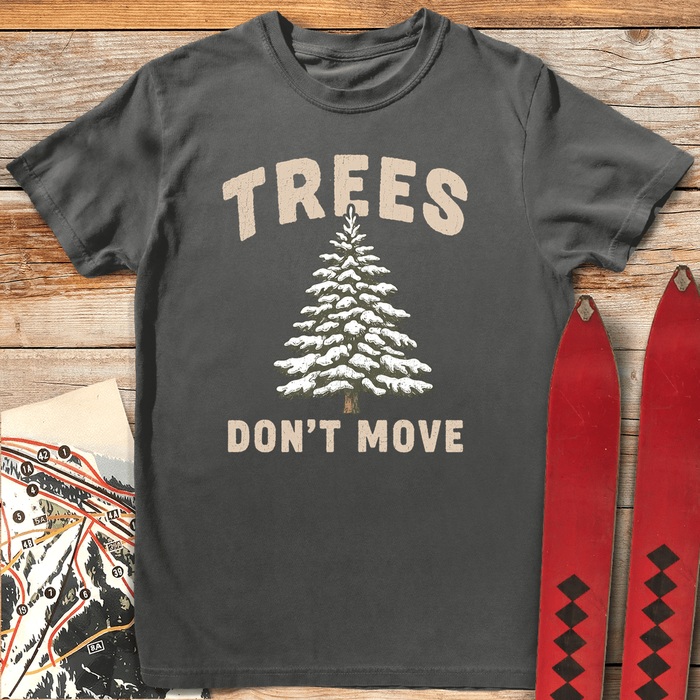 1092 Trees Still Don T Move White - Pepper