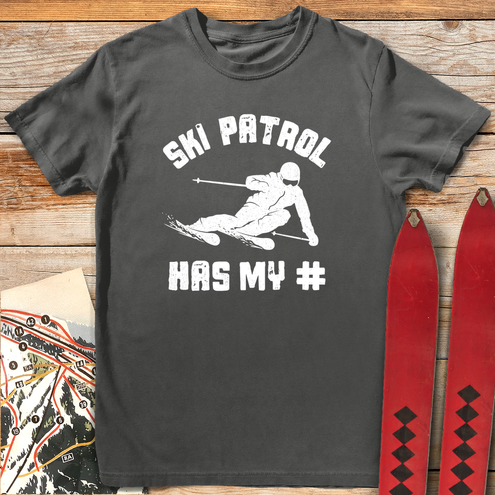 1151 Ski Patrol Number White - Pepper