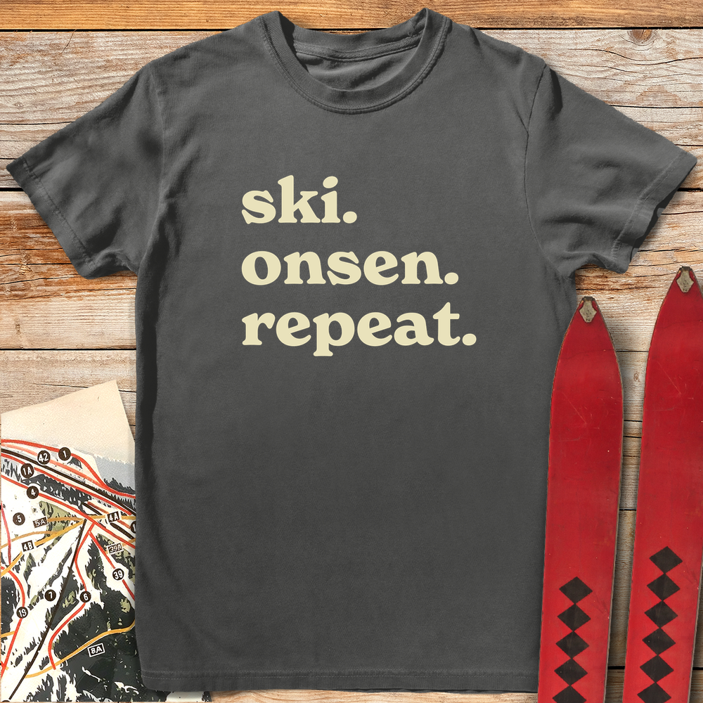 1165 Ski Onsen Repeat White - Pepper