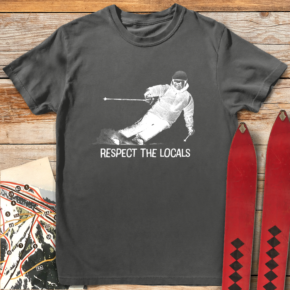 1159 Respect The Locals White - Pepper