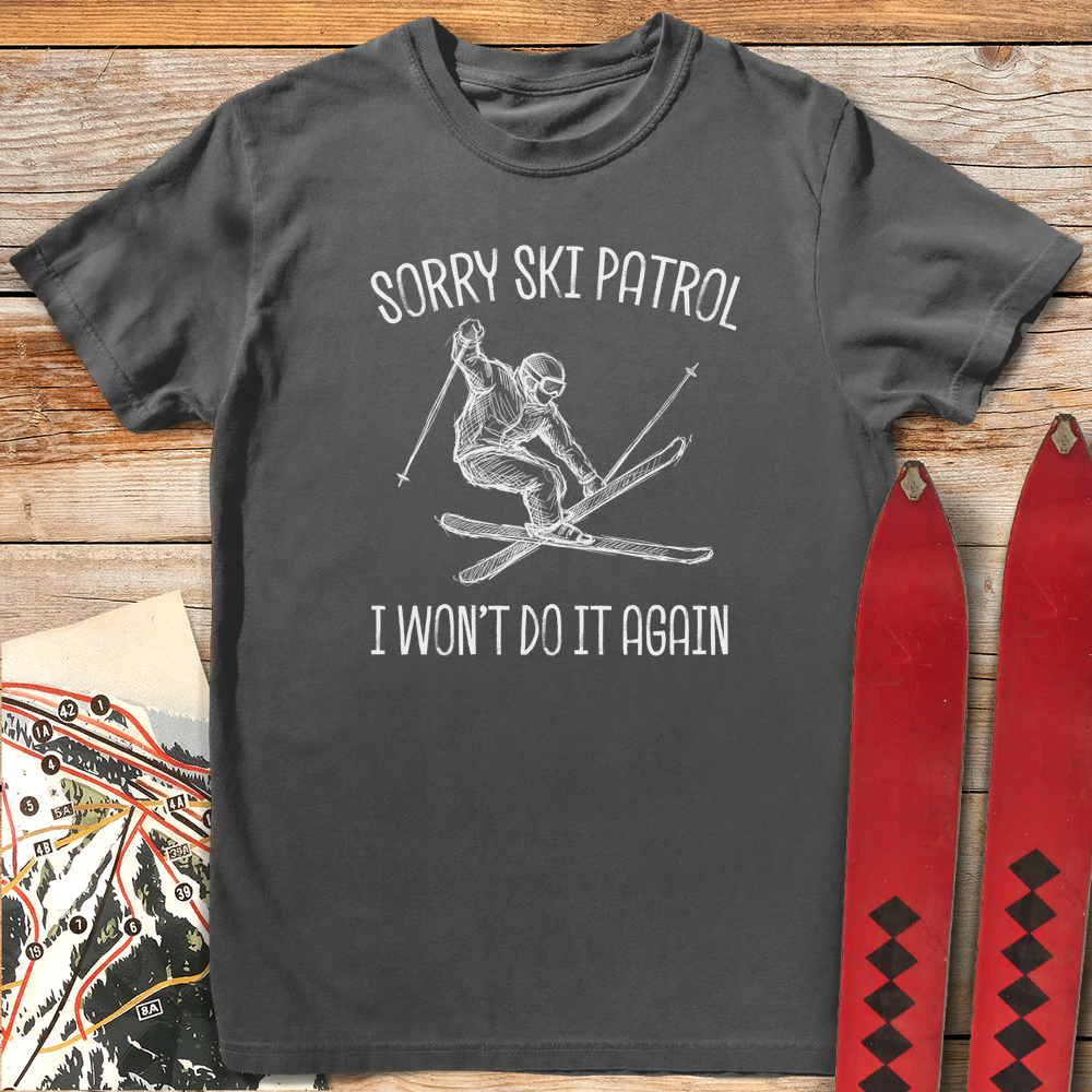 1171 Sorry Ski Patrol White - Pepper