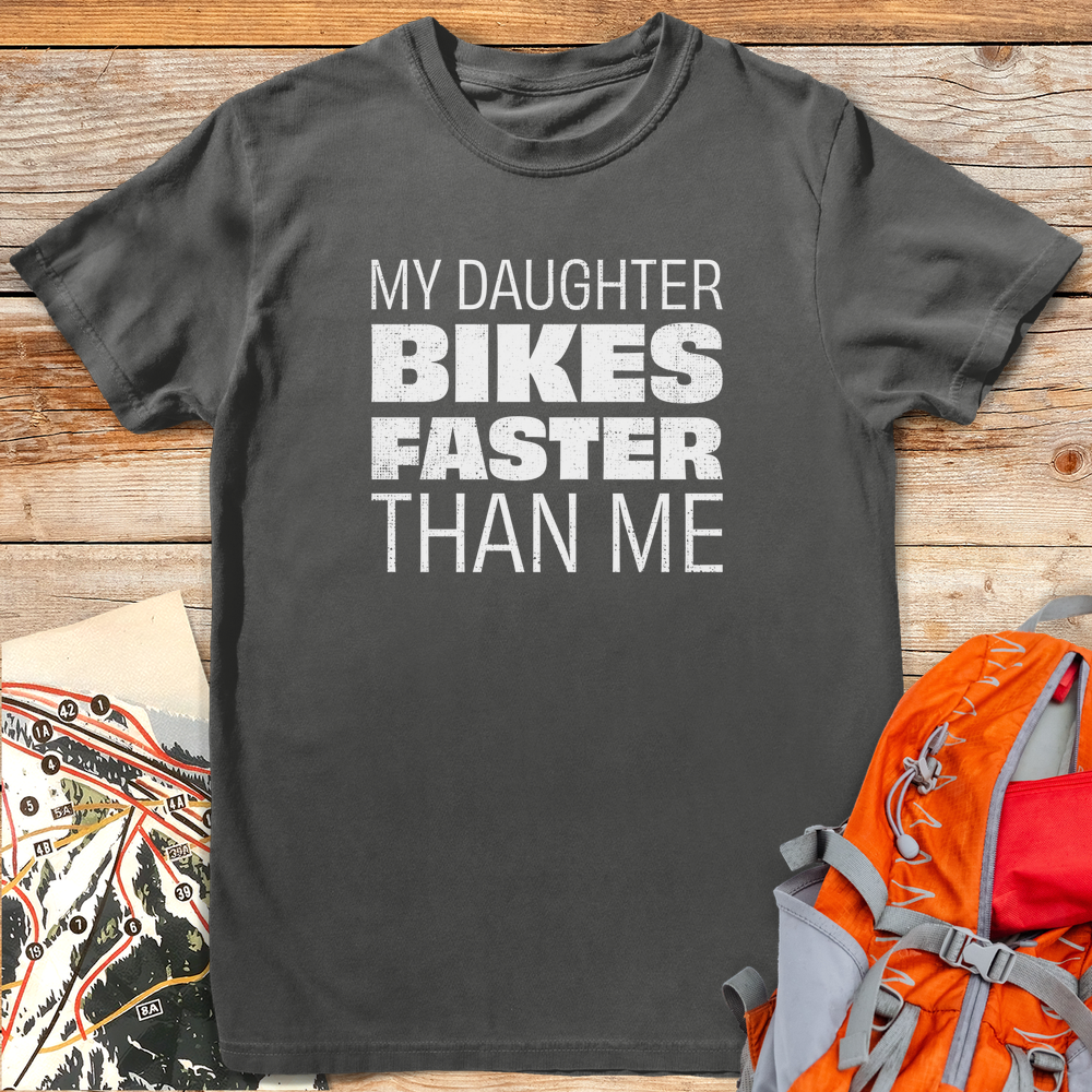 1189 Daughter Bikes Faster White - Pepper
