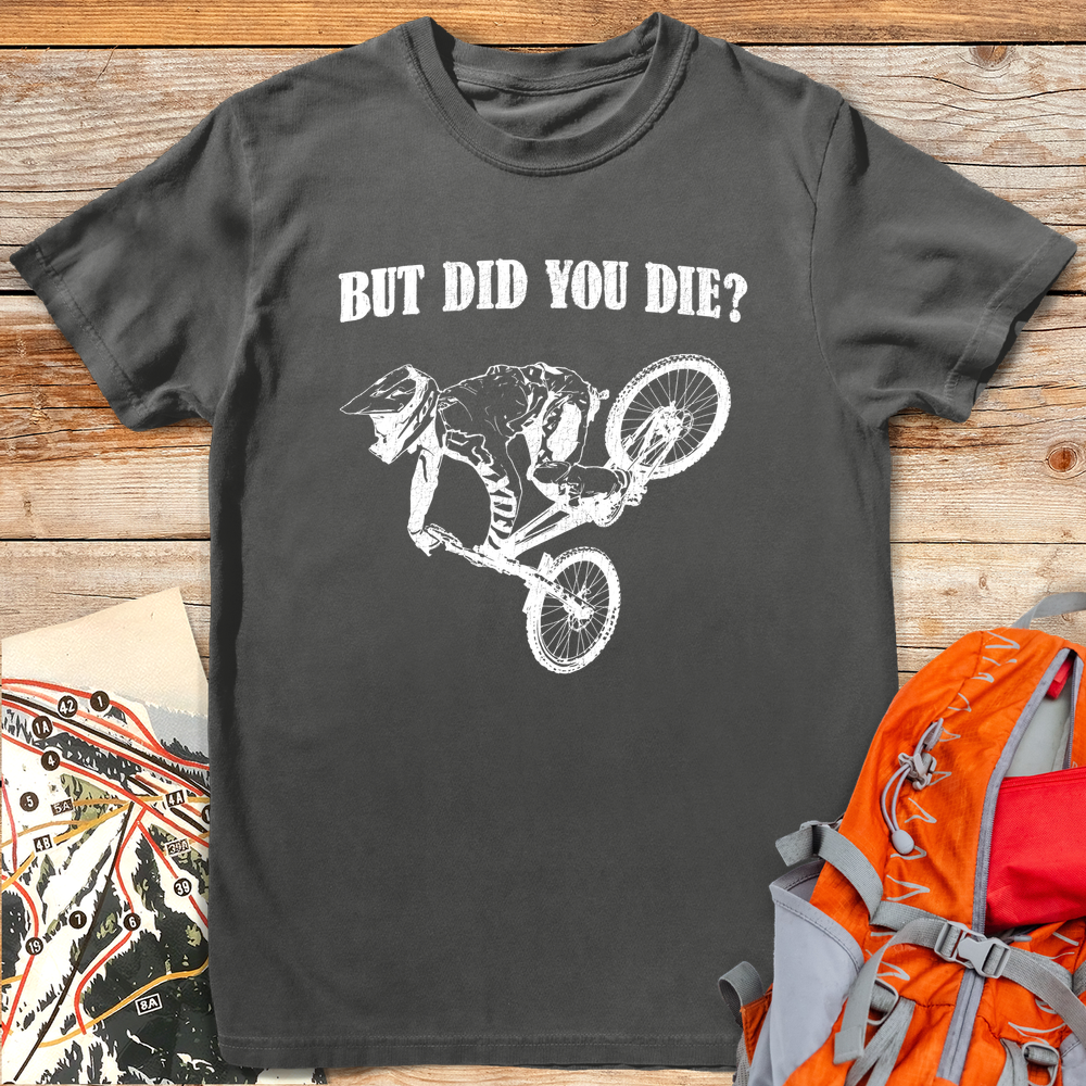 1198 Did You Die Bike White - Pepper