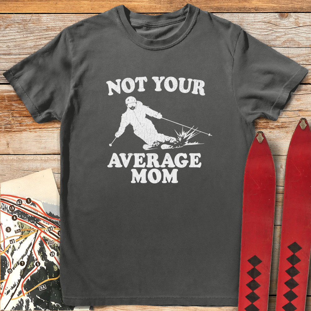 1243 Not Average Mom Ski White - Pepper