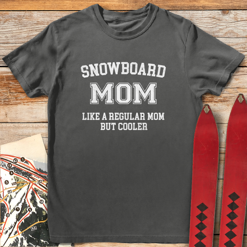 1249 Varsity Snowboard Mom White - Pepper