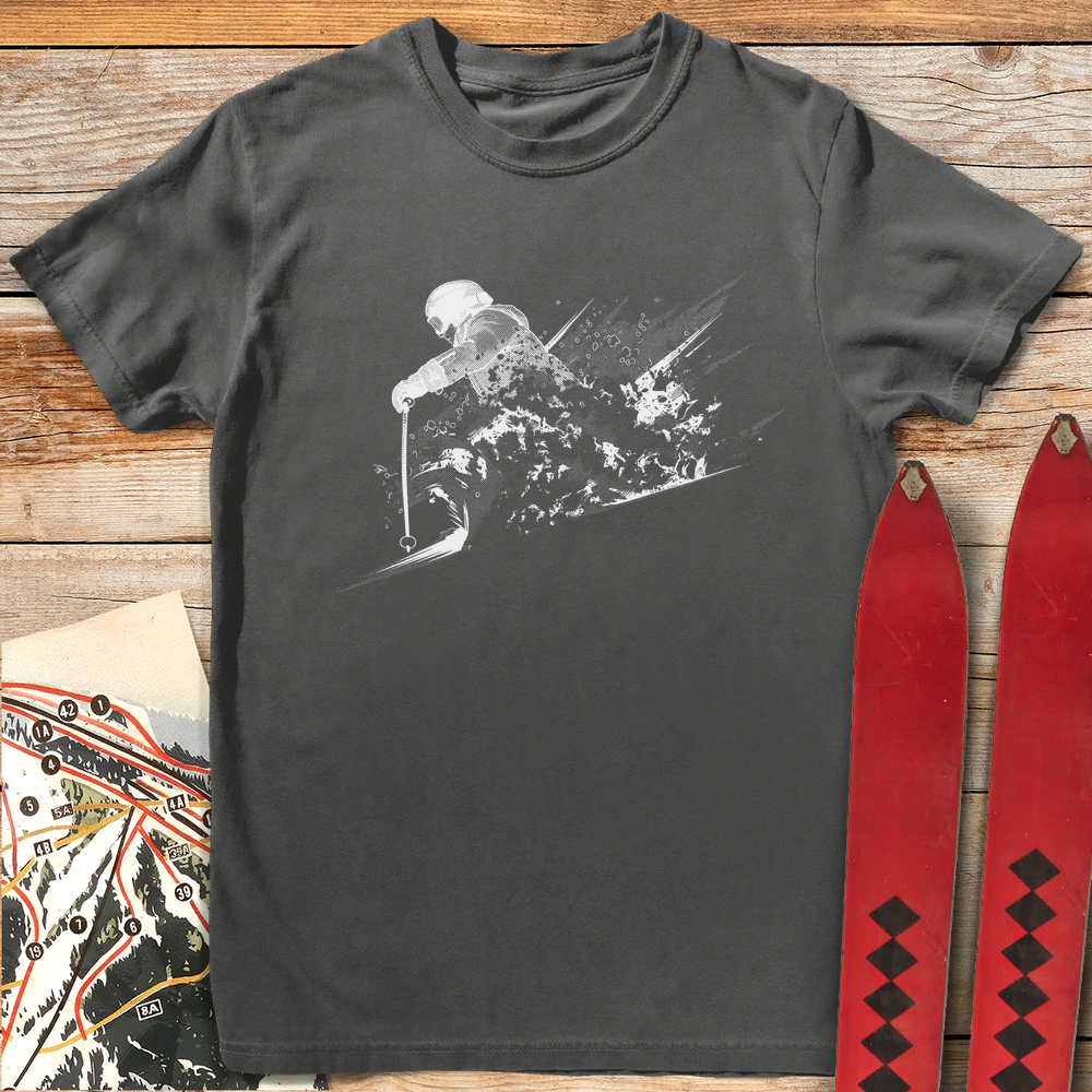 1253 Power Powder Skier White - Pepper