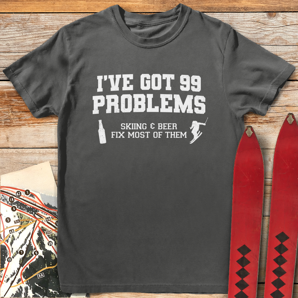 1282 99 Problems Ski Beer White - Pepper