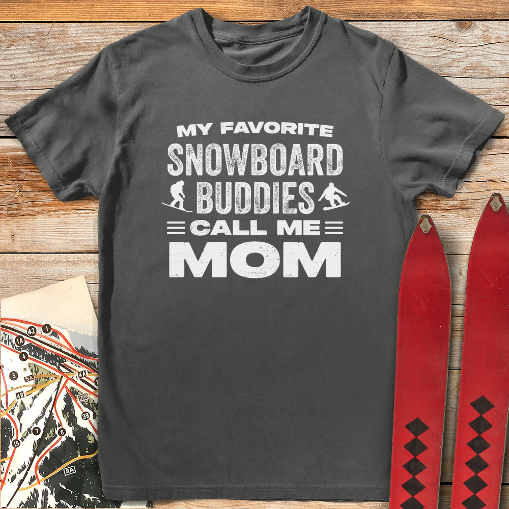 1283 Snowboard Buddy Mom White - Pepper