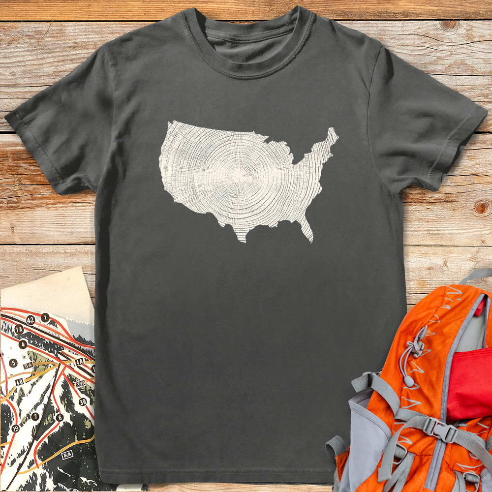 1316 Woodgrain America White - Pepper