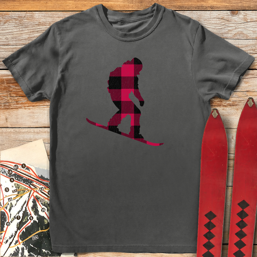 1333 Buffalo Plaid Snowboard - Pepper