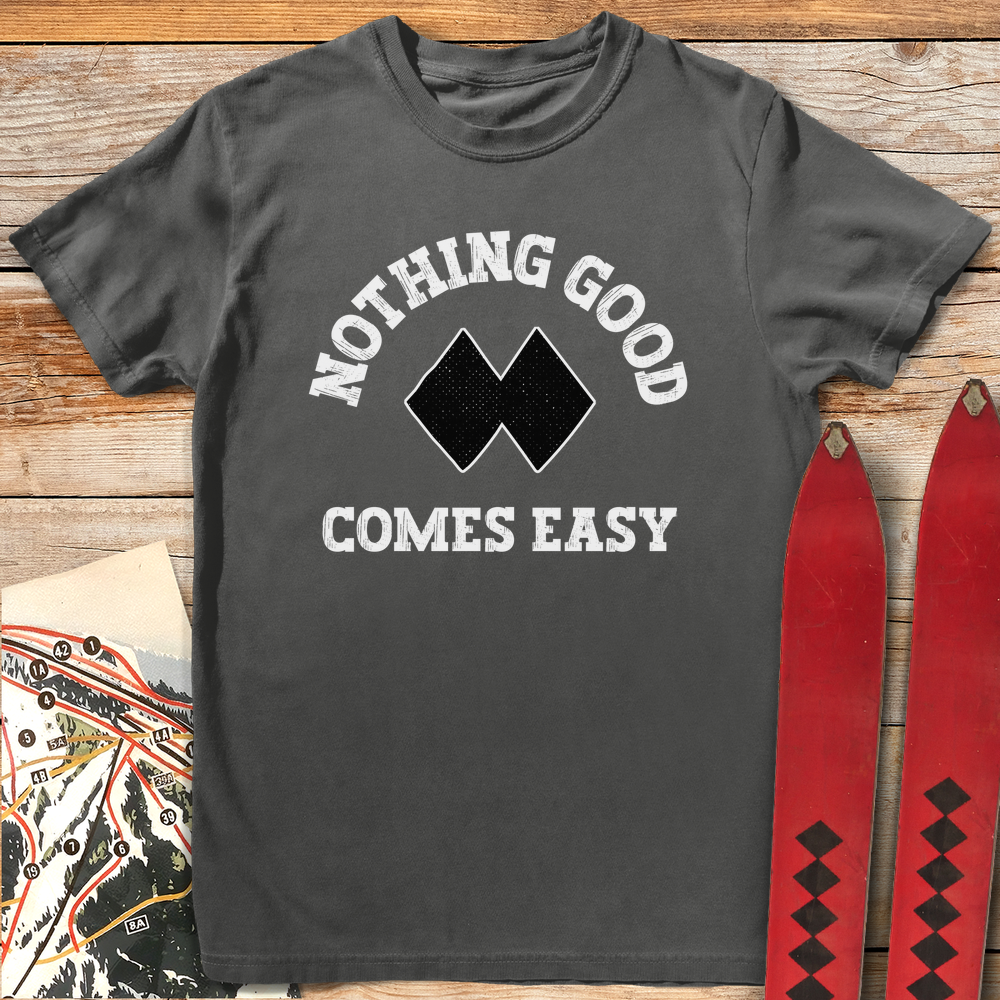 1344 Good Aint Easy White - Pepper
