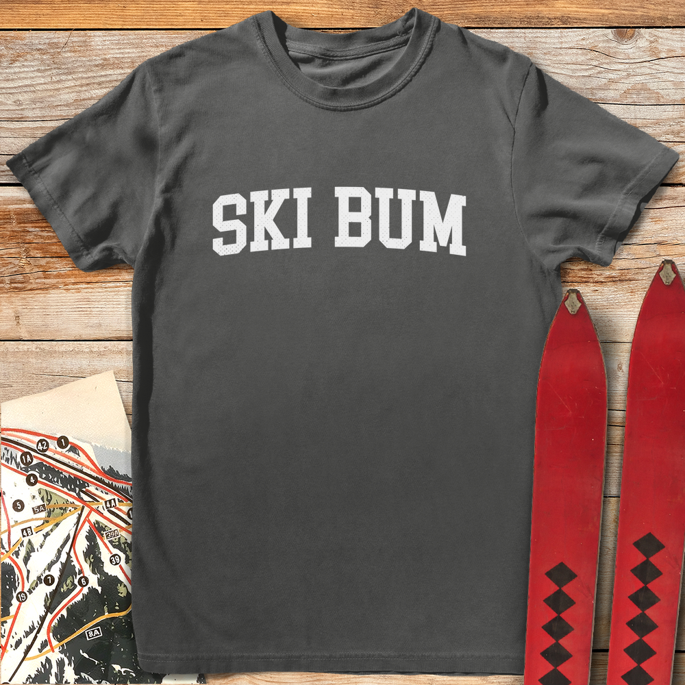 1358 Varsity Ski Bum White - Pepper
