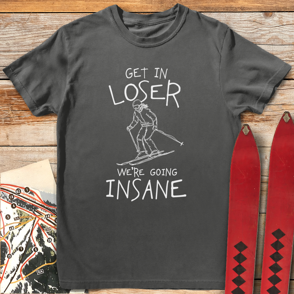 1355 Insane Skier White - Pepper