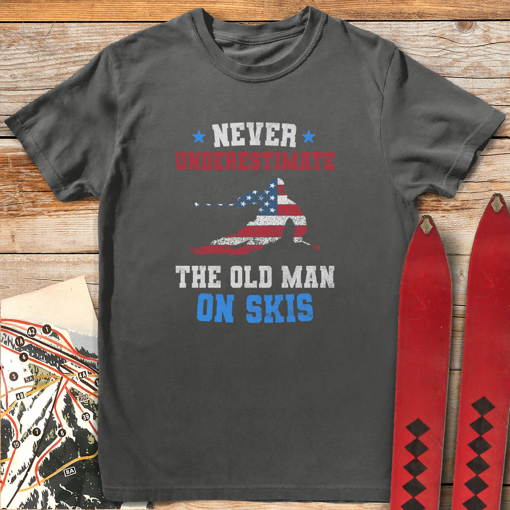 1427 Old Man Ski Usa White - Pepper