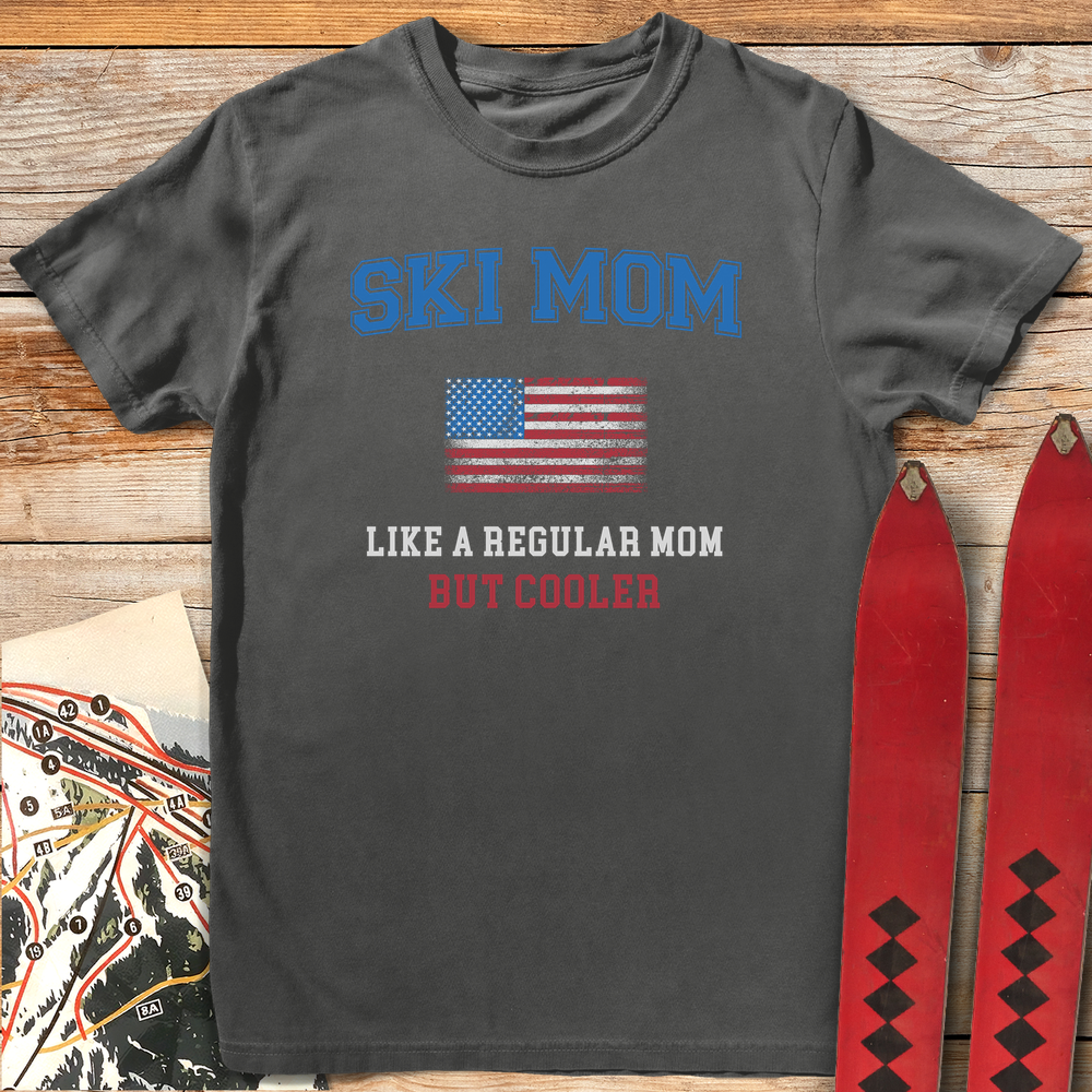 1425 Ski Mom Usa White - Pepper
