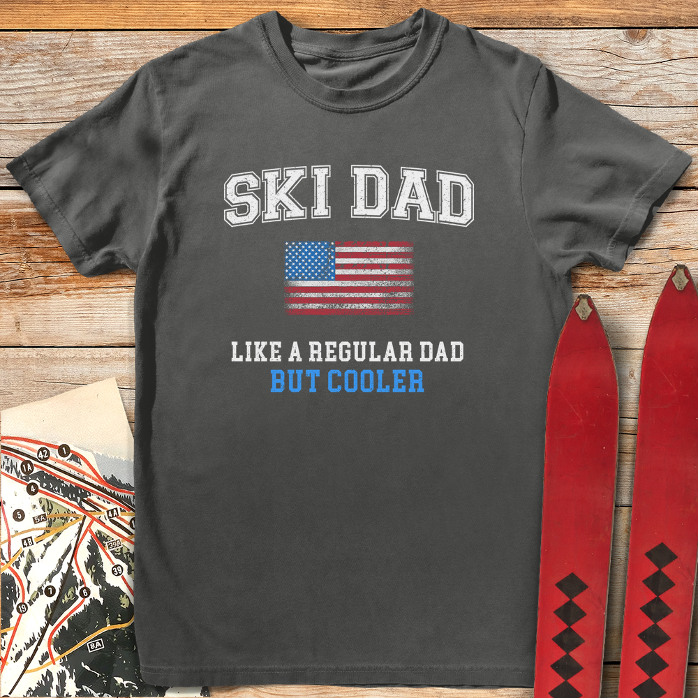 1424 Ski Dad Usa White - Pepper