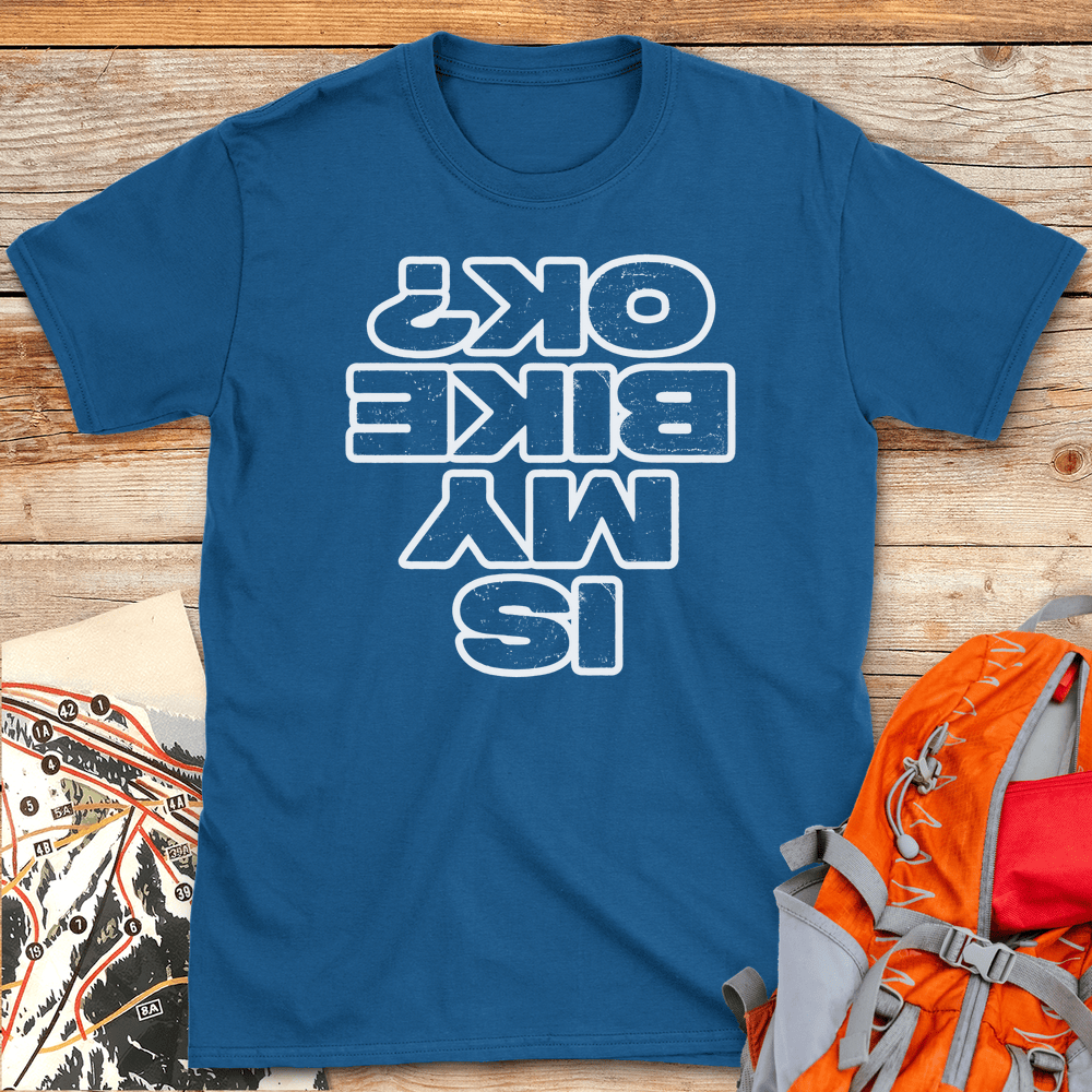 389 Is My Bike Ok White - Royal