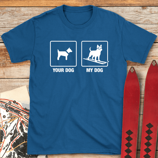 441 Dog Shreds White - Royal