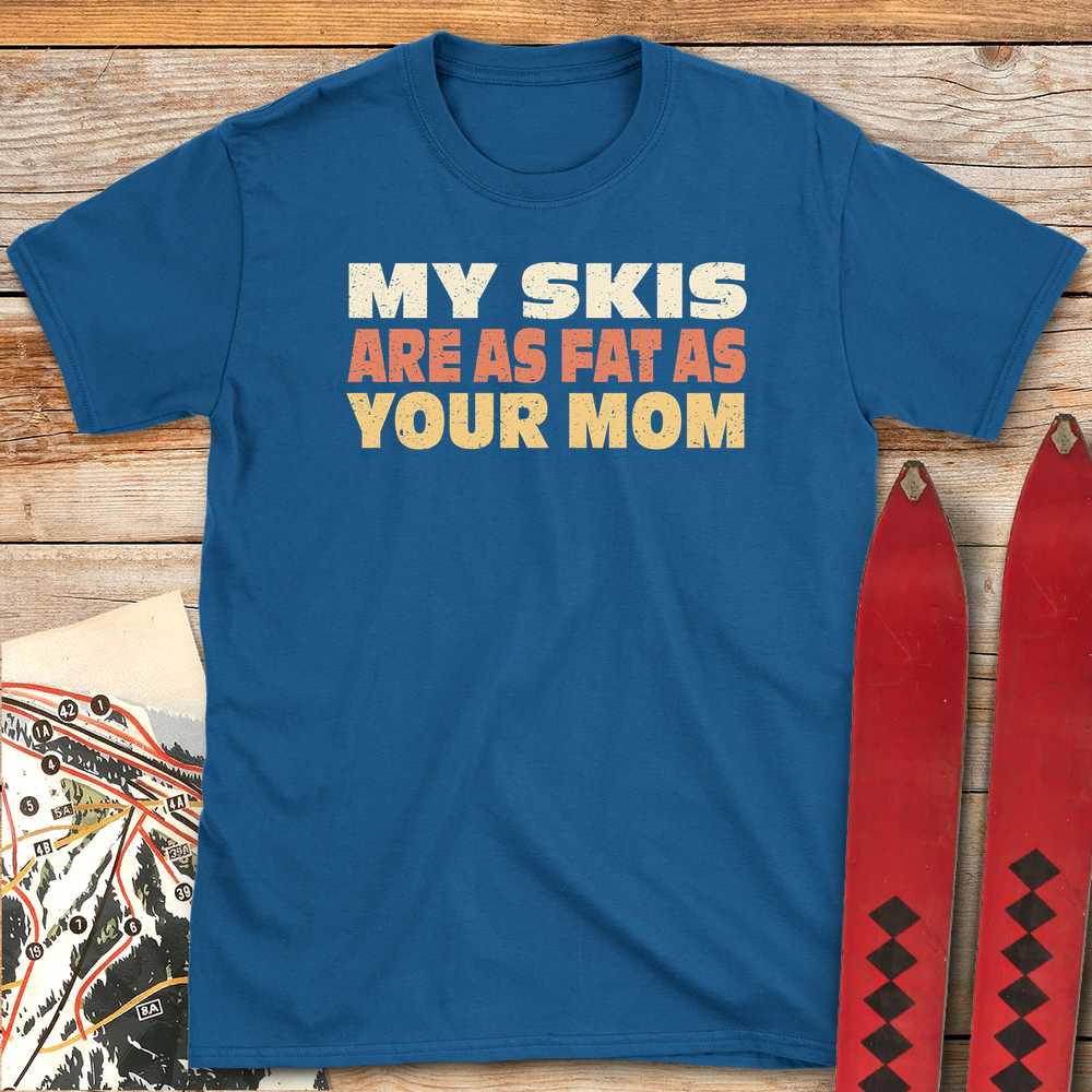 583 Fat Mom Skis White - Royal