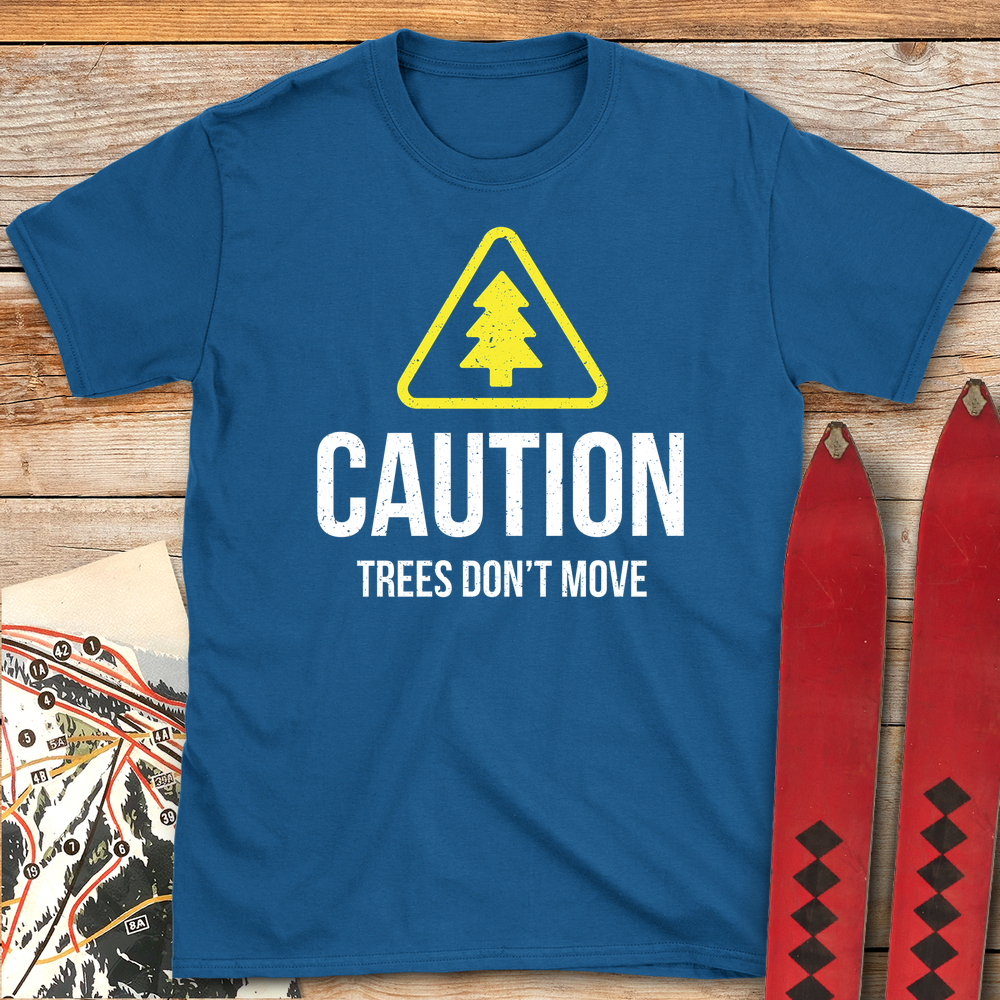 579 Trees Don T Move White - Royal