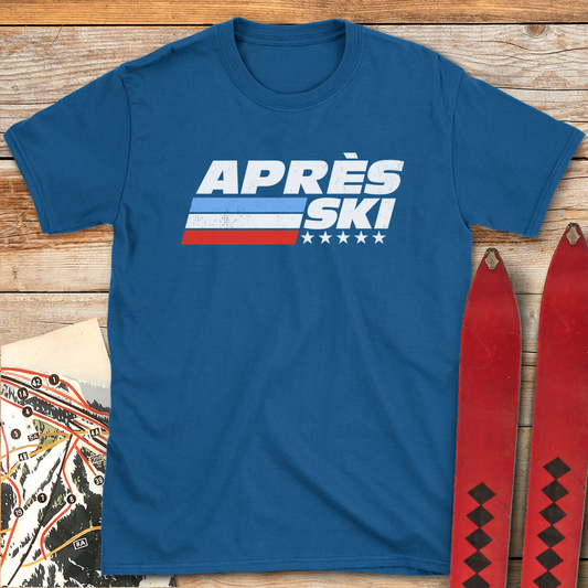 639 Apre S Ski Stars White - Royal