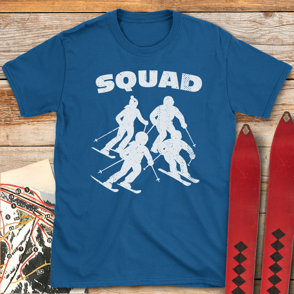 658 Family Squad White - Royal