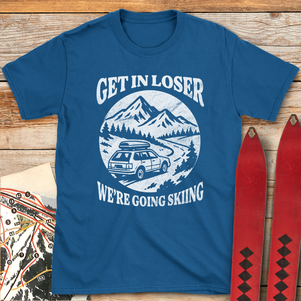 660 Skiing Loser White - Royal