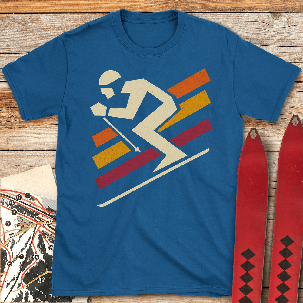 747 Angle Rider White - Royal