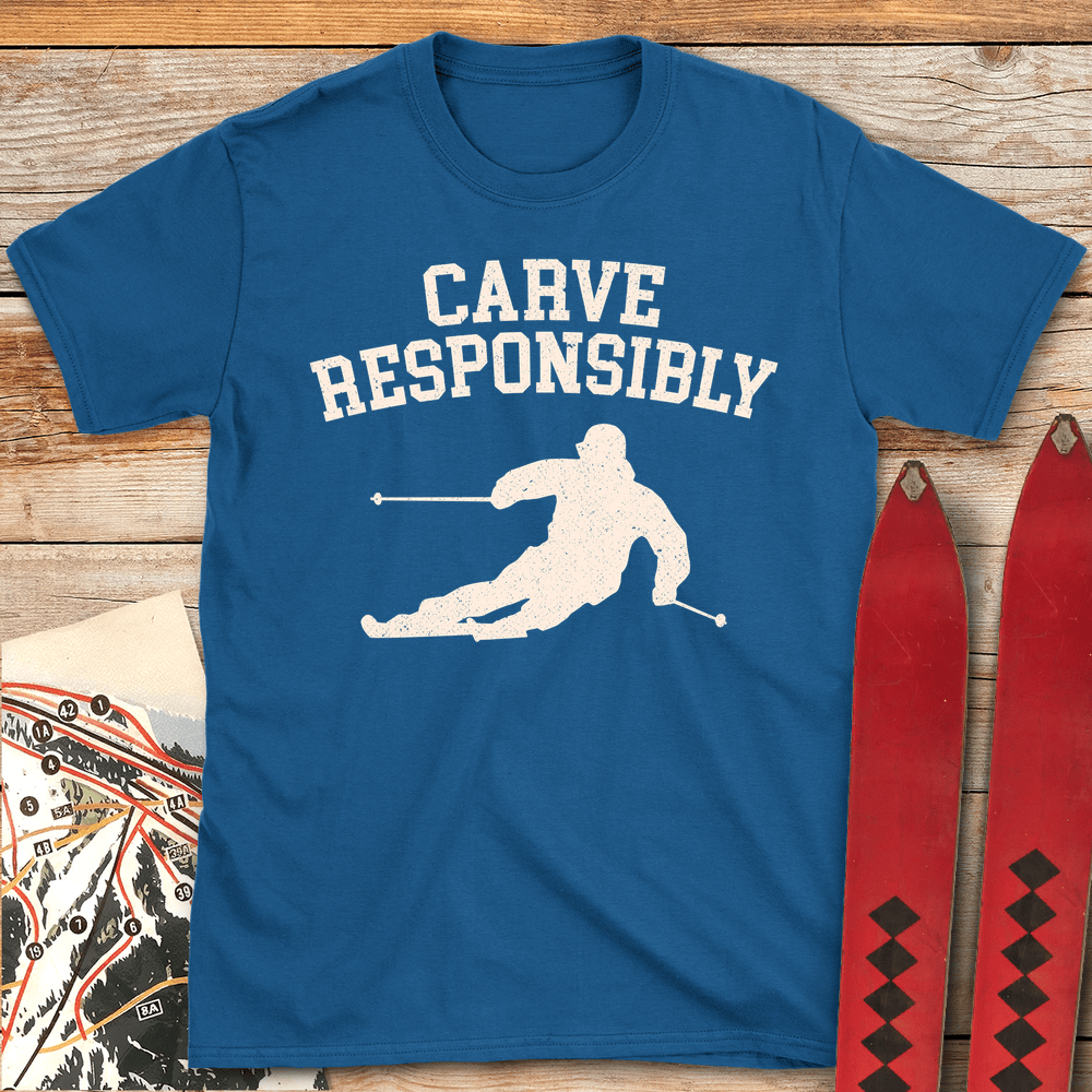 765 Carve Responsibly White - Royal