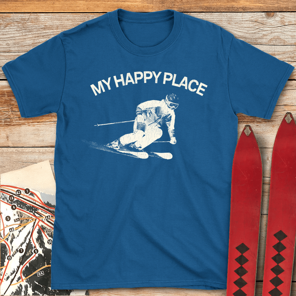 772 My Happy Place White - Royal
