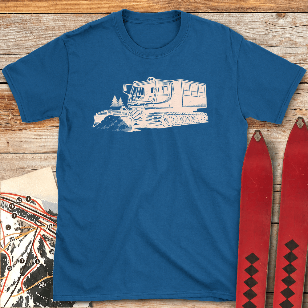 763 Cat Ski White - Royal