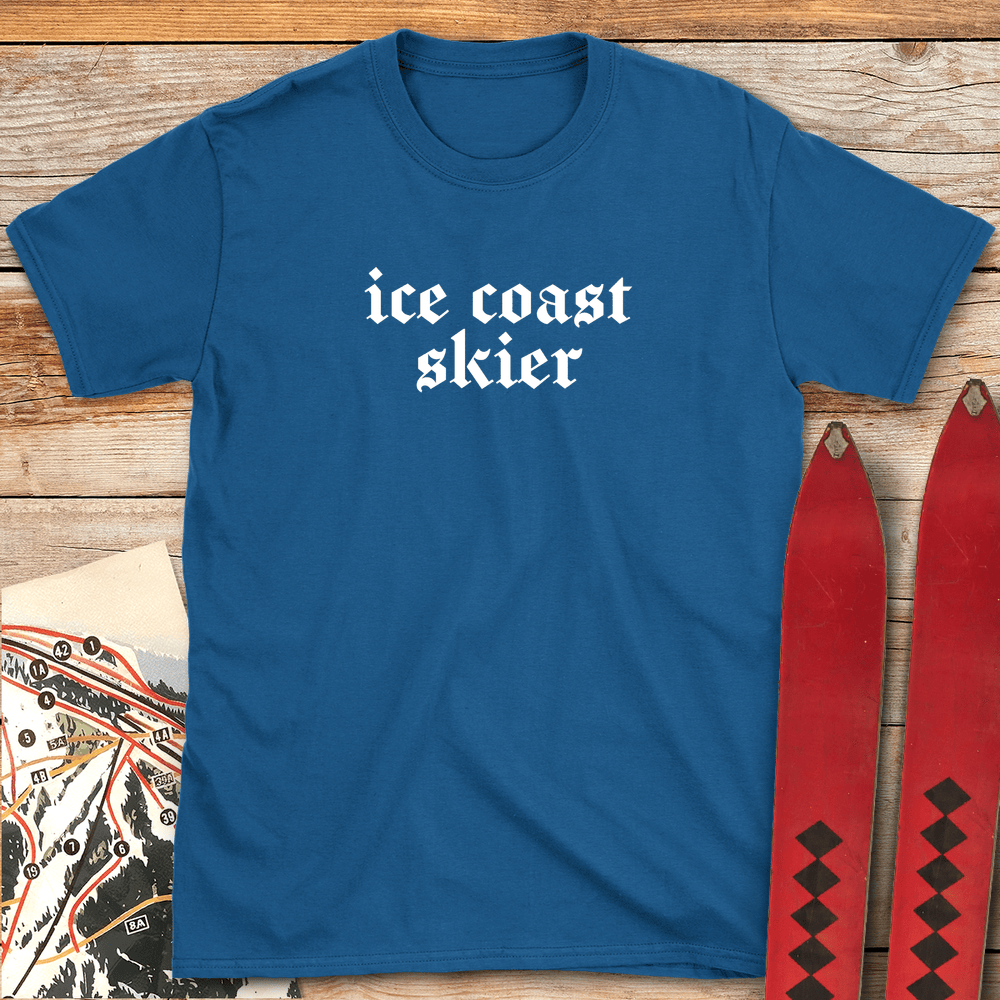 823 Ice Coast Skier White - Royal