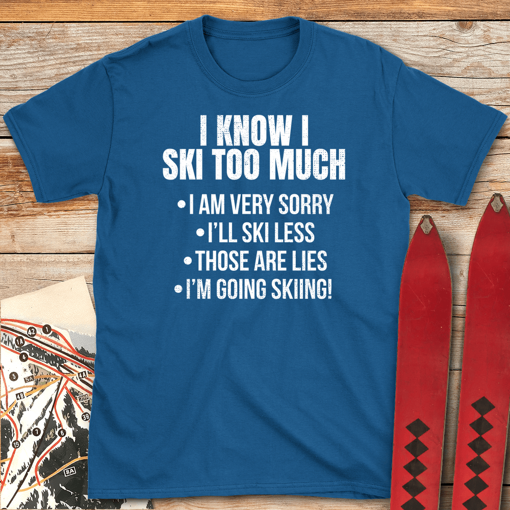 819 Ski Less White - Royal
