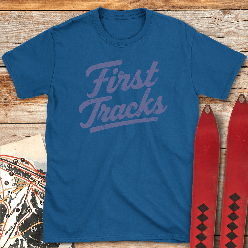837 First Tracks White - Royal