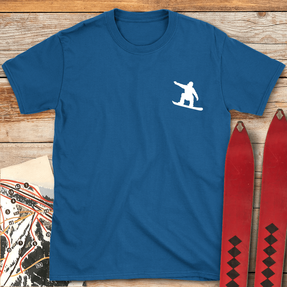 177 Simple Snowboard White - Royal