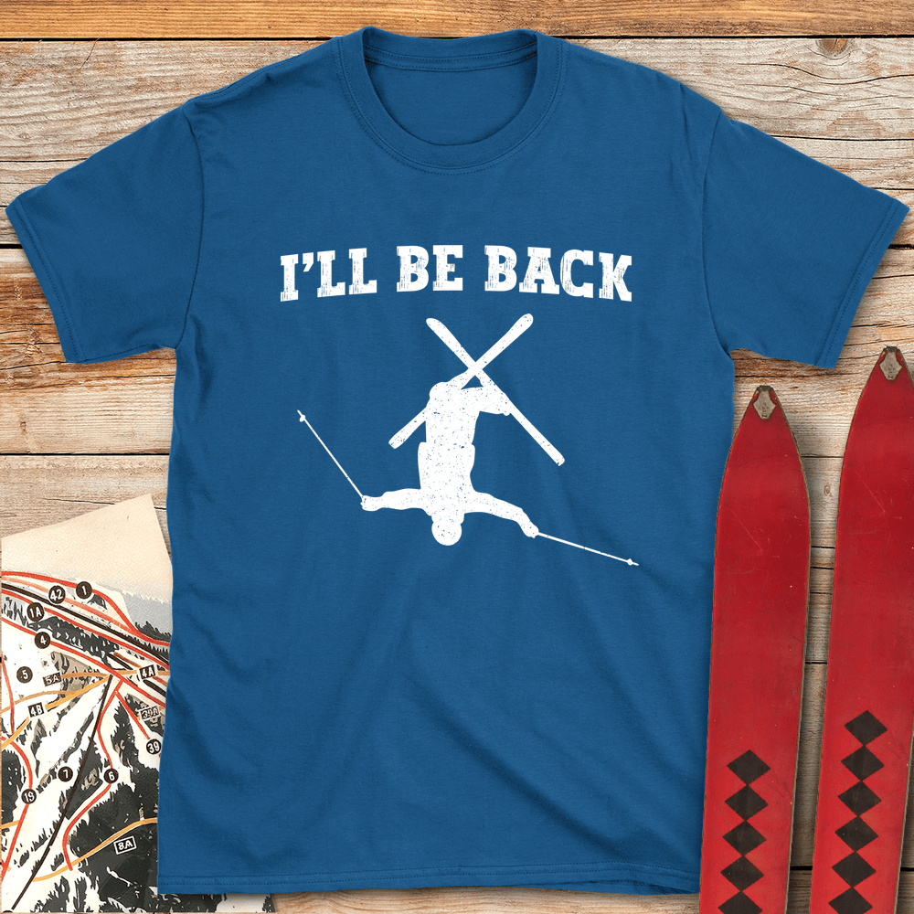 897 I Ll Be Back White - Royal