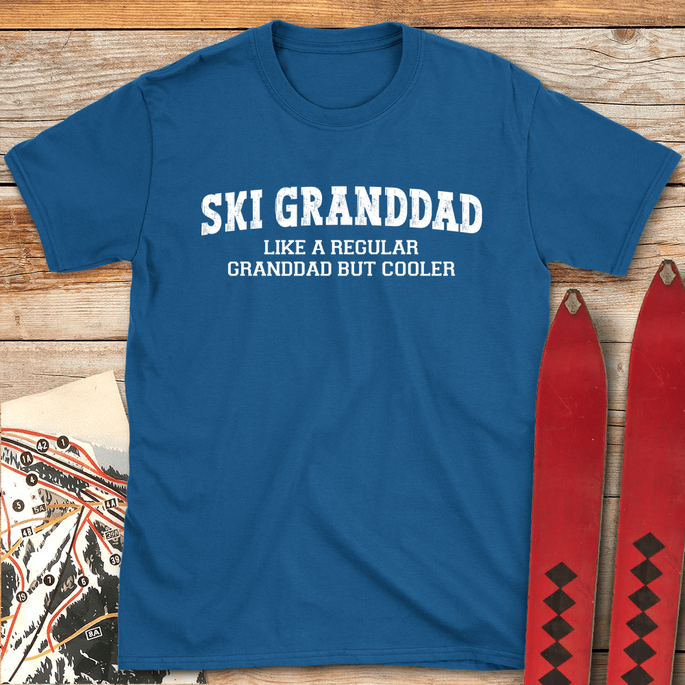 755 Ski Granddad White - Royal