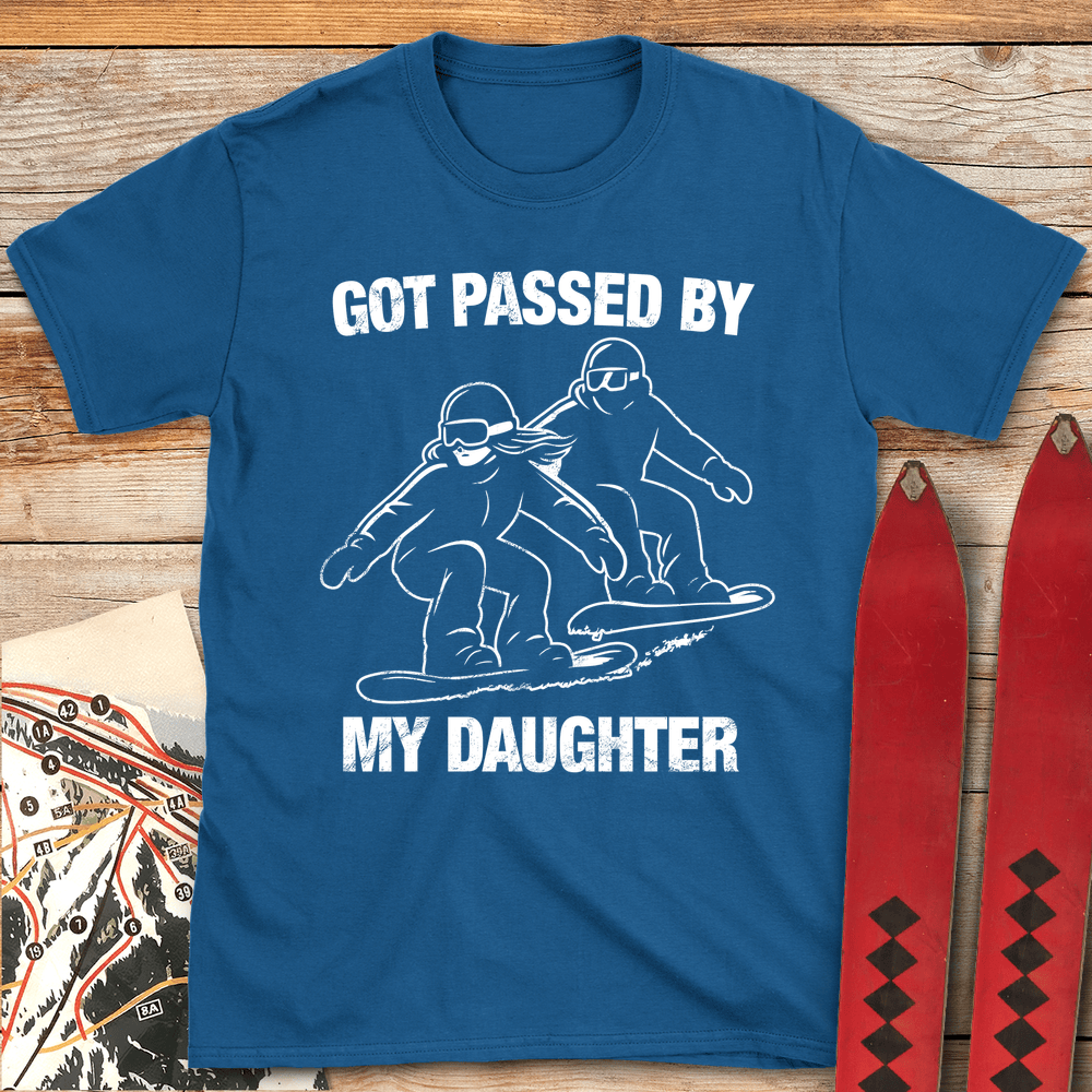 863 Passed By Daughter Snowboard White - Royal