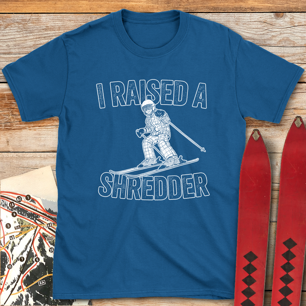 1071 Raised A Shredder White - Royal