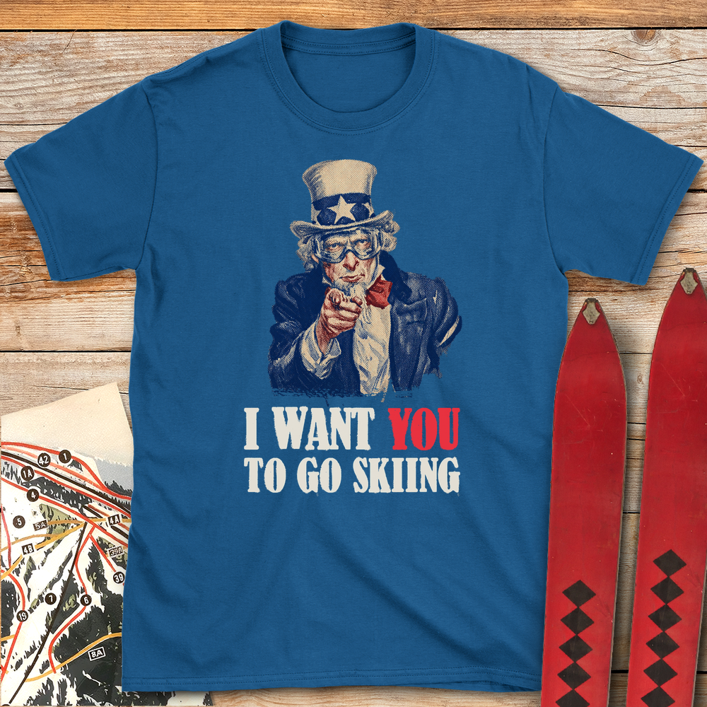 1381 Uncle Sam Request White - Royal