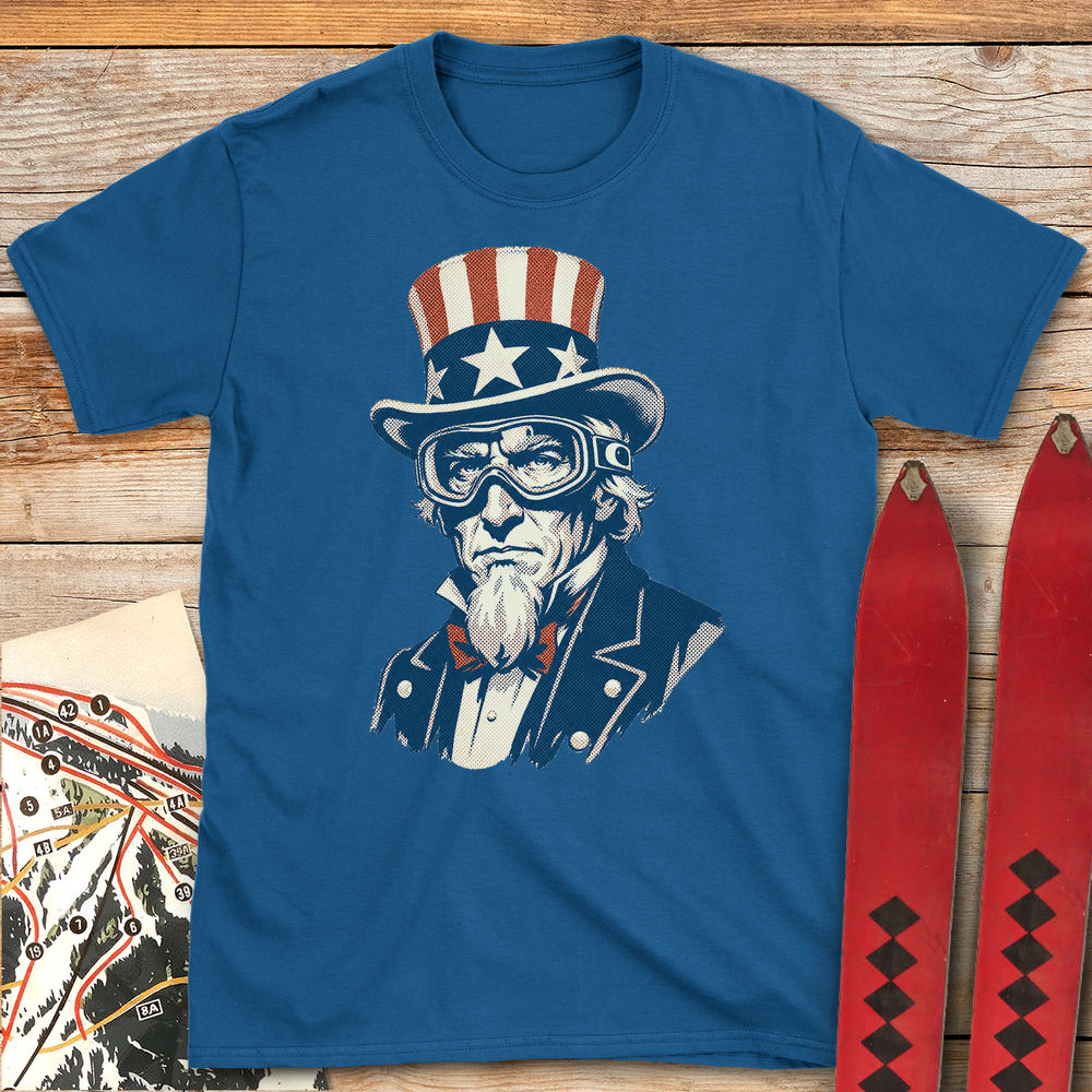 1382 Uncle Same Shreds White - Royal