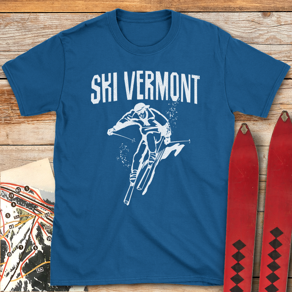 1379 Ski Vermont White - Royal