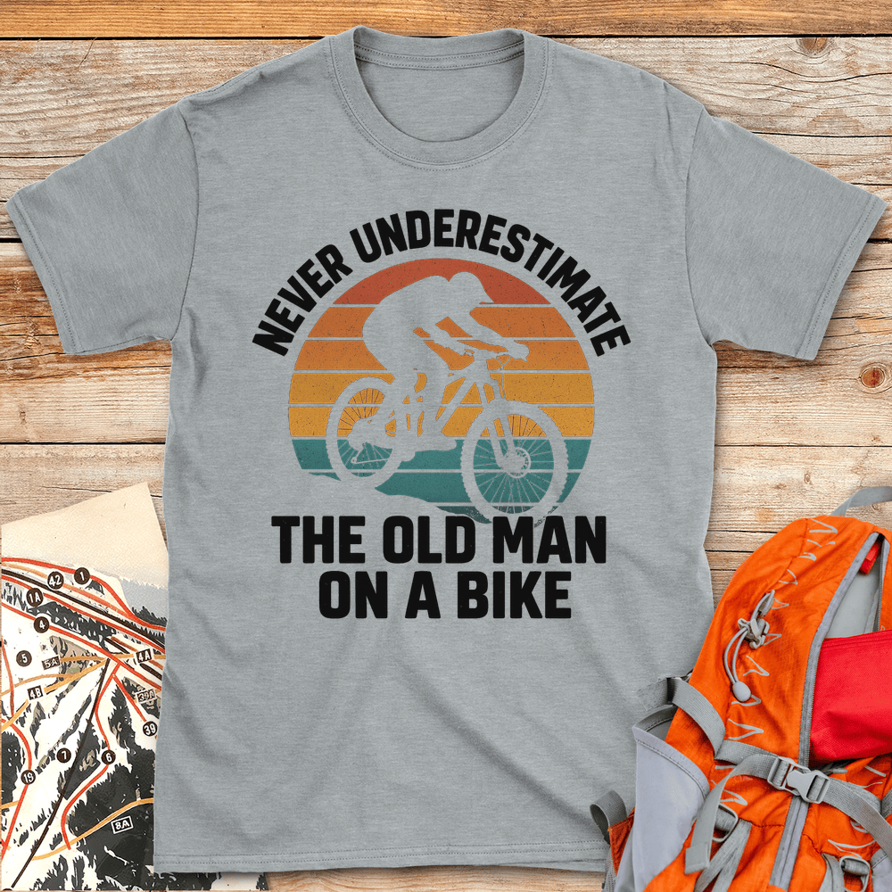 371 Old Man Biker White - Sport Grey