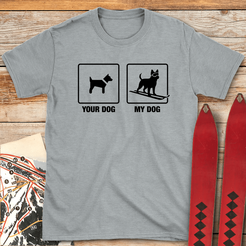 441 Dog Shreds White - Sport Grey