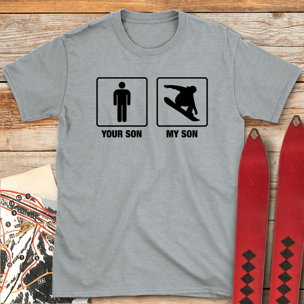 447 Snowboard Son White - Sport Grey