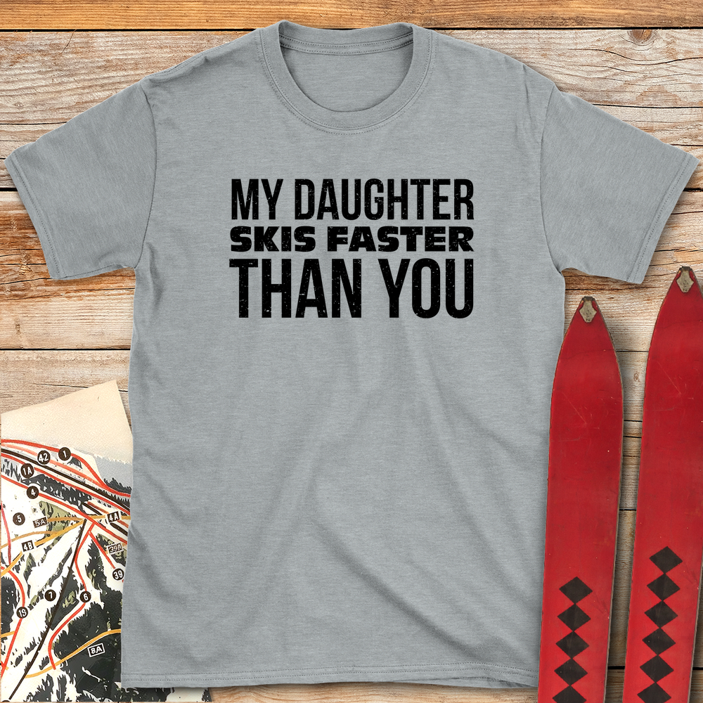 568 Daughter Skis Faster White - Sport Grey